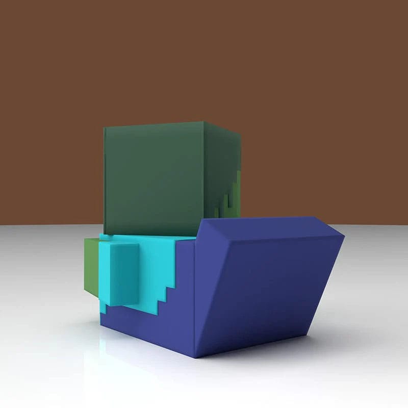 Minecraft Tubbz Zombie PVC Figure 1st Edition 10 cm