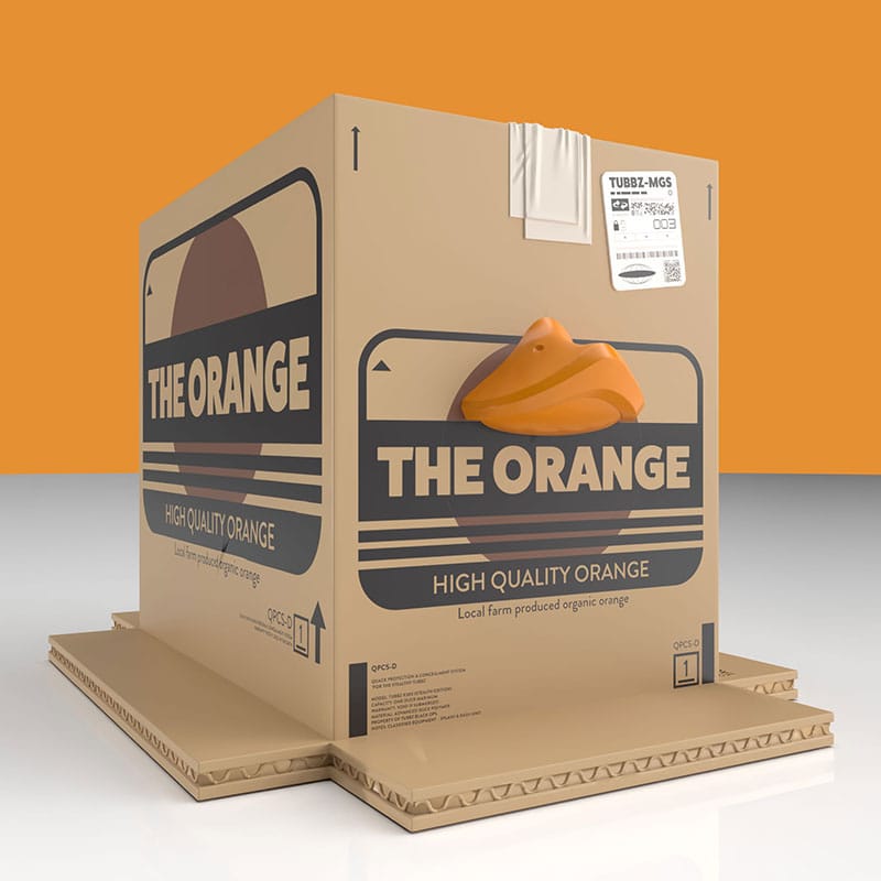Metal Gear Solid Tubbz PVC Figure The Orange Box Boxed Edition 10 cm