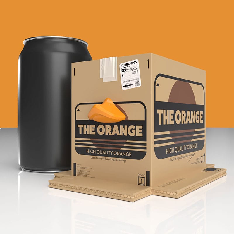 Metal Gear Solid Tubbz PVC Figure The Orange Box Boxed Edition 10 cm