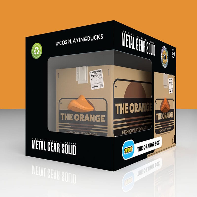Metal Gear Solid Tubbz PVC Figure The Orange Box Boxed Edition 10 cm
