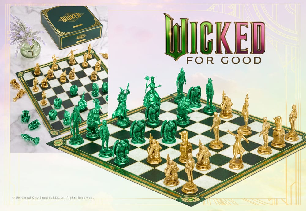 Wicked: For Good Chess Set Shiz vs. Emerald City