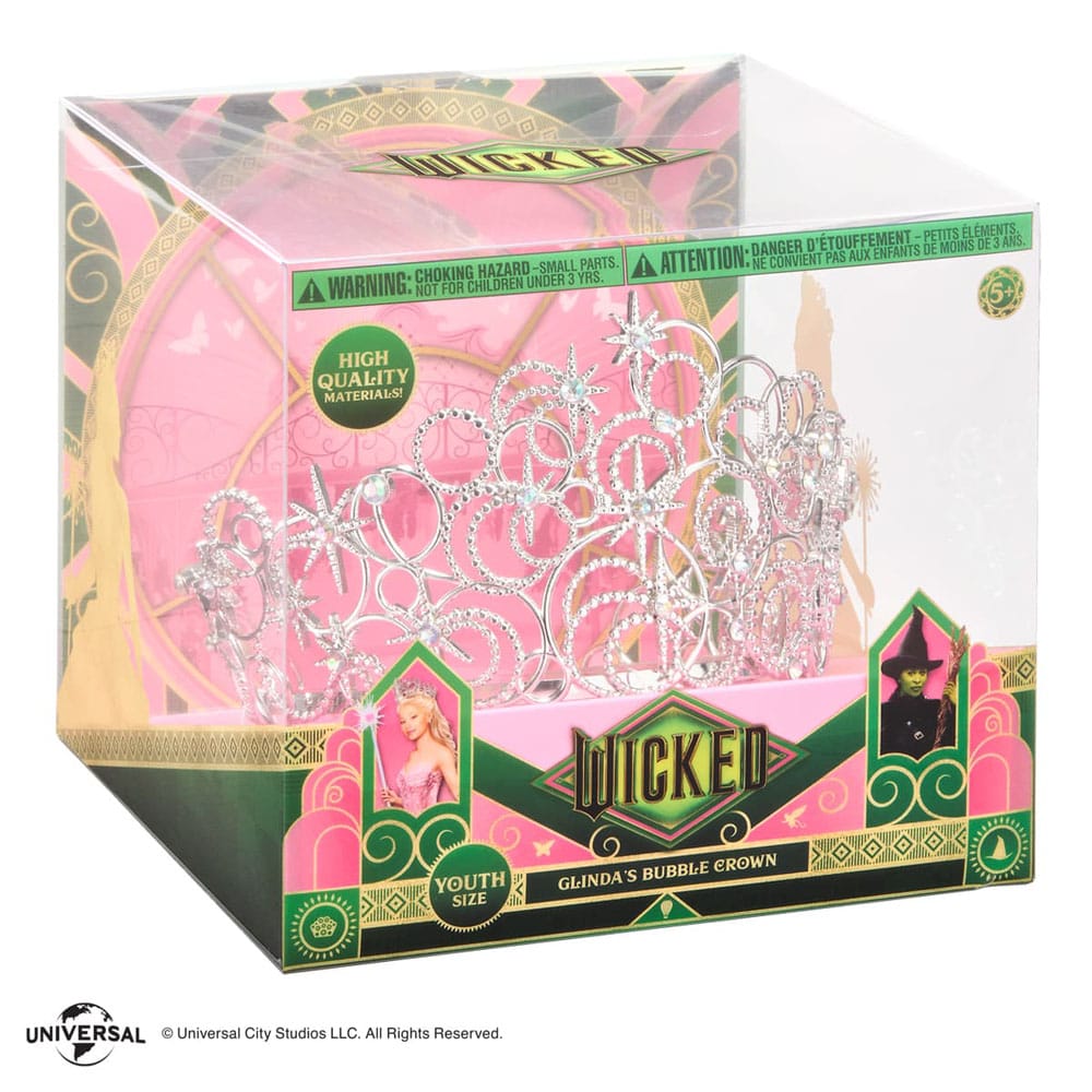 Wicked Role Play Replica della corona a bolle di Glinda 17 cm