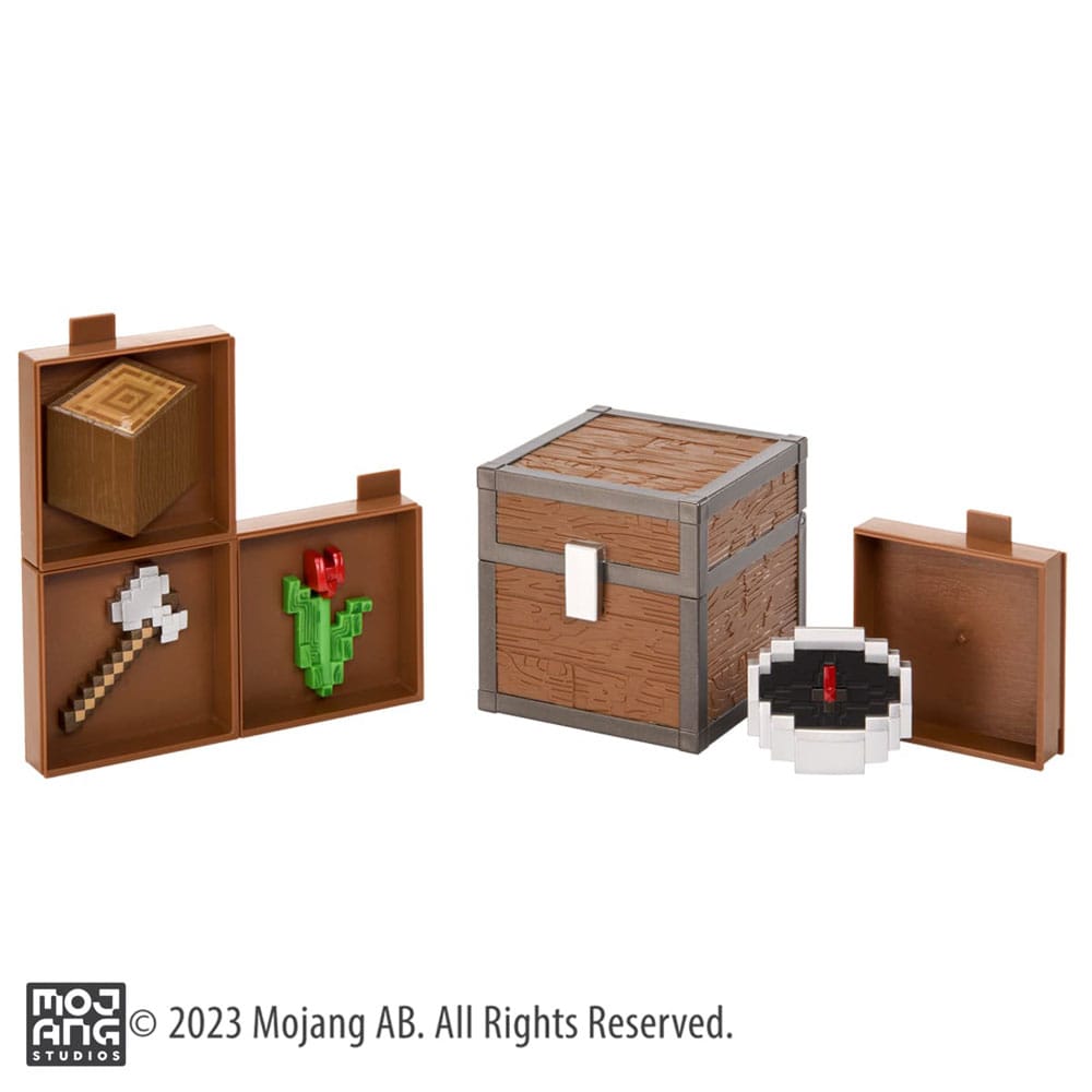 Cassa del bottino di Minecraft Foresta 10 cm