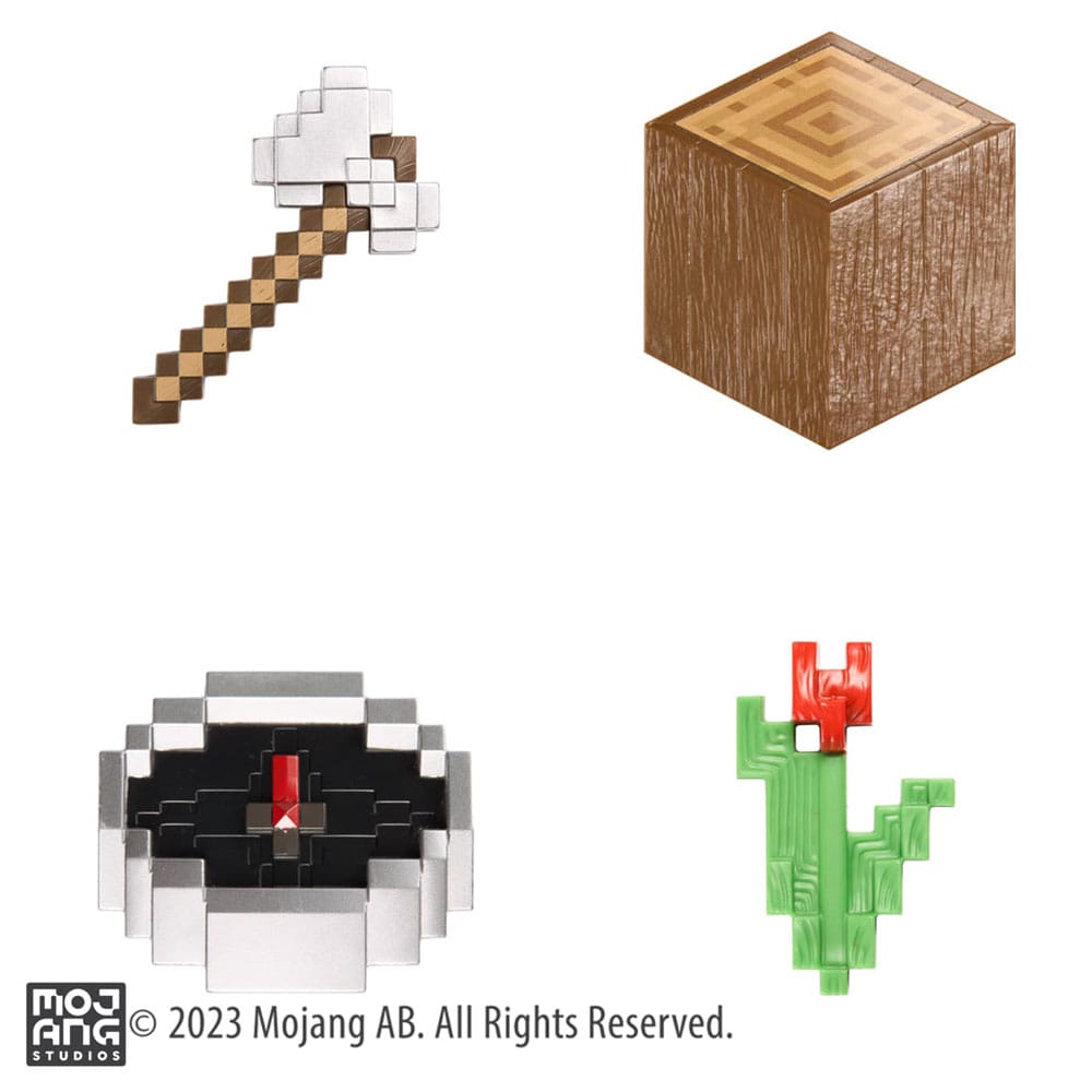 Cassa del bottino di Minecraft Foresta 10 cm