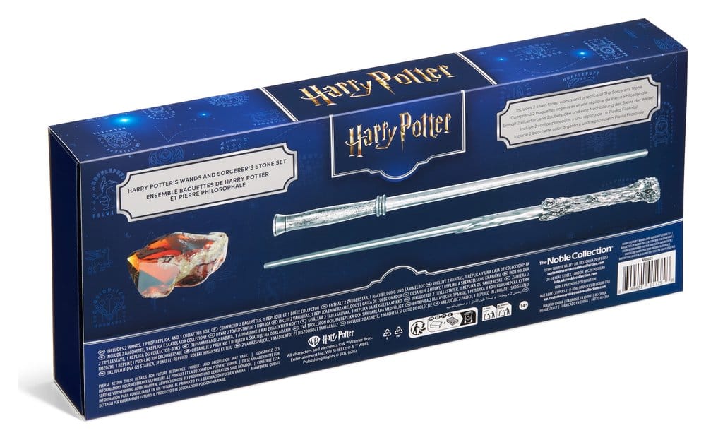 Harry Potter Celebration Wand Harry Potter 25th Anniversary Wands and Sorcerer's Stone Set