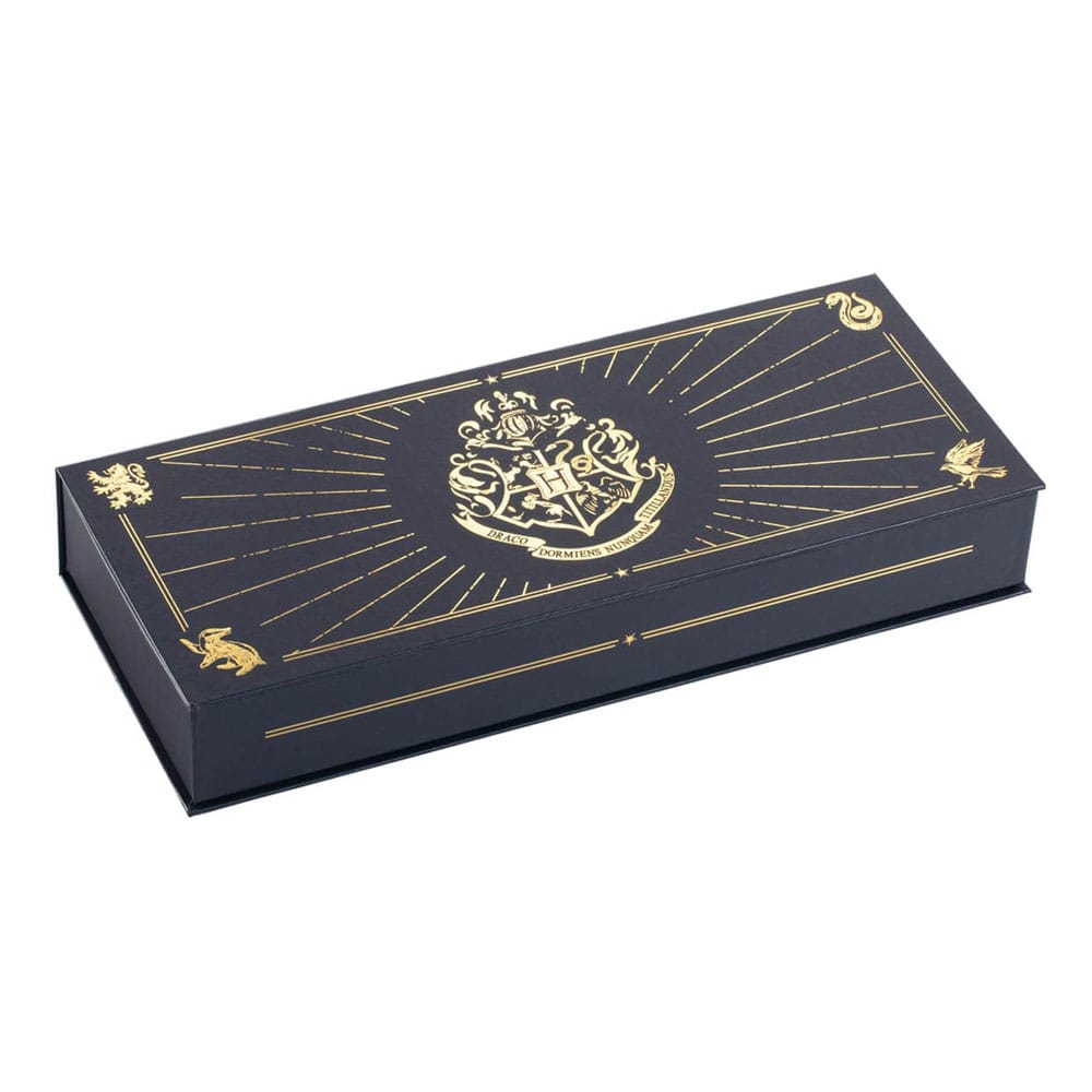 Replica di penna per scrivere di Hogwarts di Harry Potter con carta intestata di Hogwarts da 31 cm