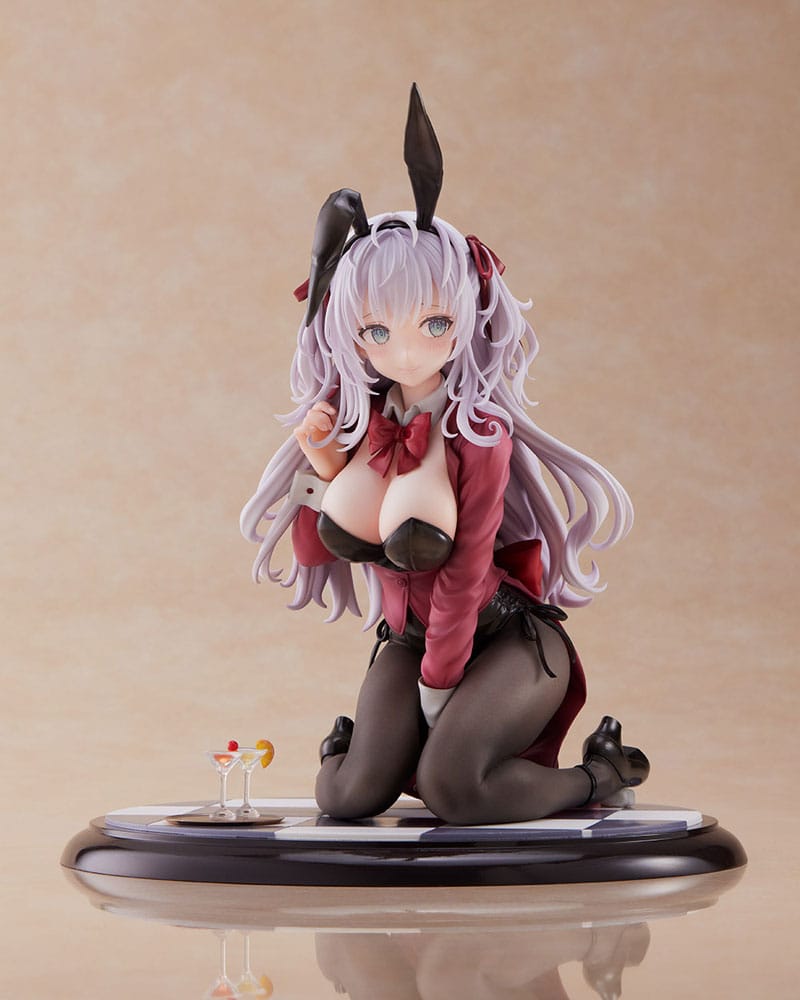 Statua in PVC Momoko Illustration 1/7 Collezione Bunny Chan 20 cm