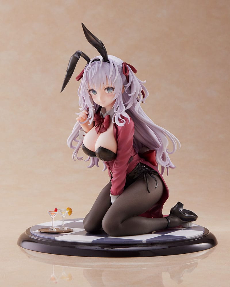 Statua in PVC Momoko Illustration 1/7 Collezione Bunny Chan 20 cm