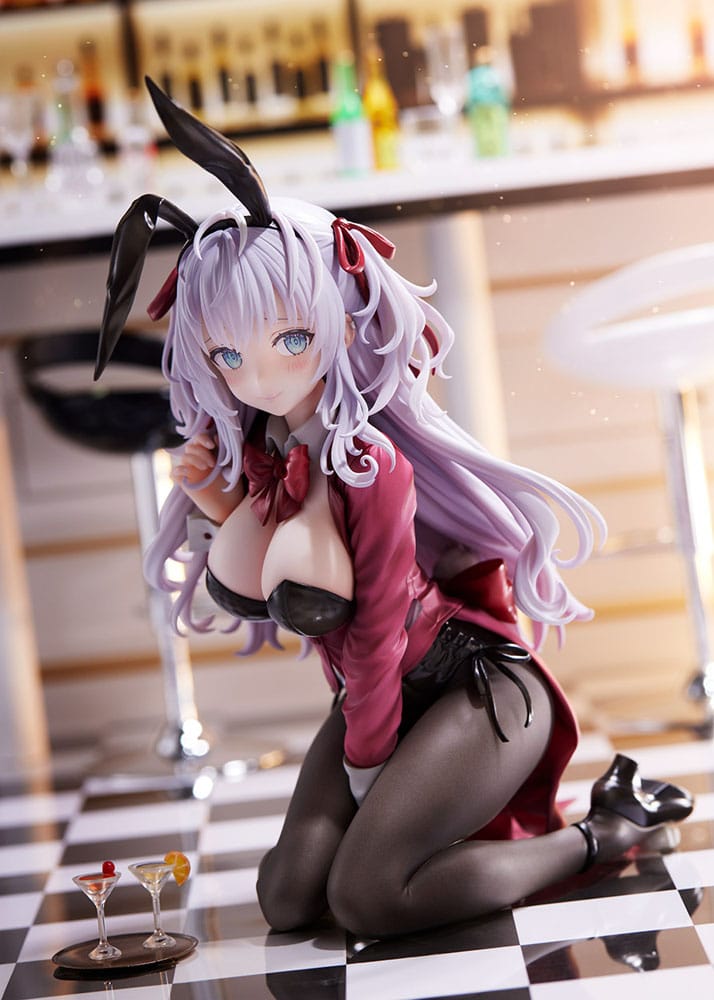 Statua in PVC Momoko Illustration 1/7 Collezione Bunny Chan 20 cm