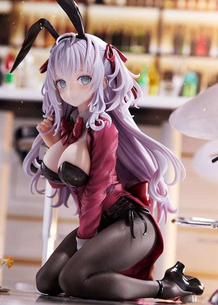Statua in PVC Momoko Illustration 1/7 Collezione Bunny Chan 20 cm