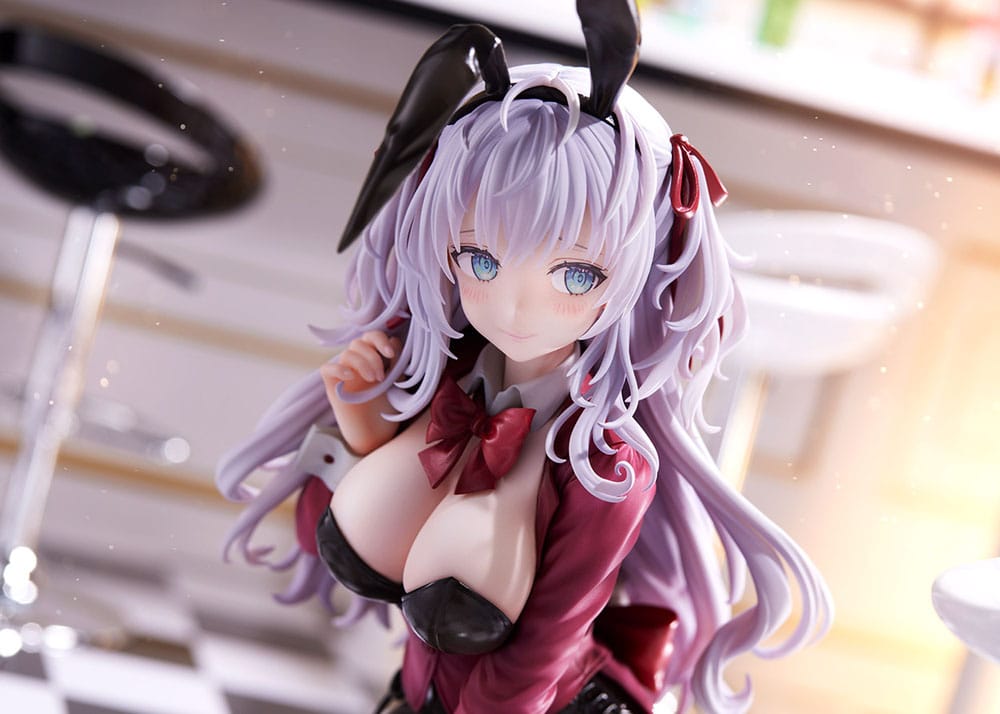 Statua in PVC Momoko Illustration 1/7 Collezione Bunny Chan 20 cm