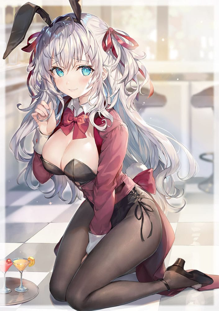 Statua in PVC Momoko Illustration 1/7 Collezione Bunny Chan 20 cm