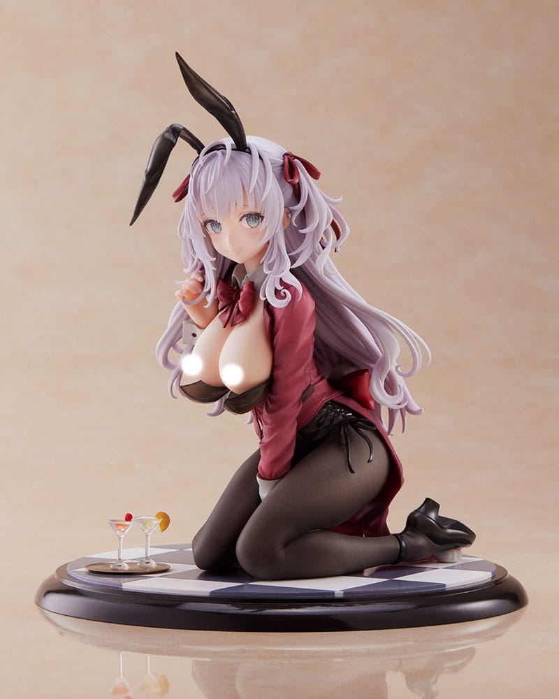 Statua in PVC Momoko Illustration 1/7 Collezione Bunny Chan 20 cm