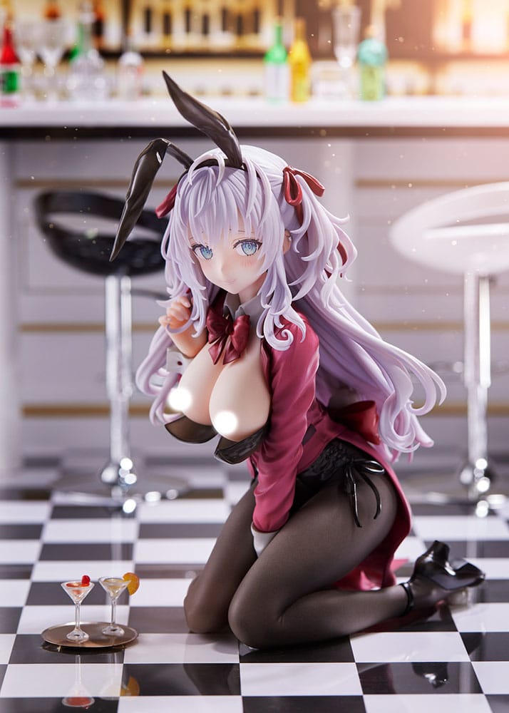Statua in PVC Momoko Illustration 1/7 Collezione Bunny Chan 20 cm