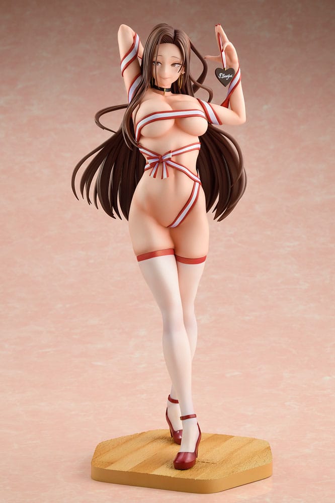 Imaizumi Brings All the Gals to His House PVC Statue 1/6 Risa Hamazaki Bow Ver. 28 cm