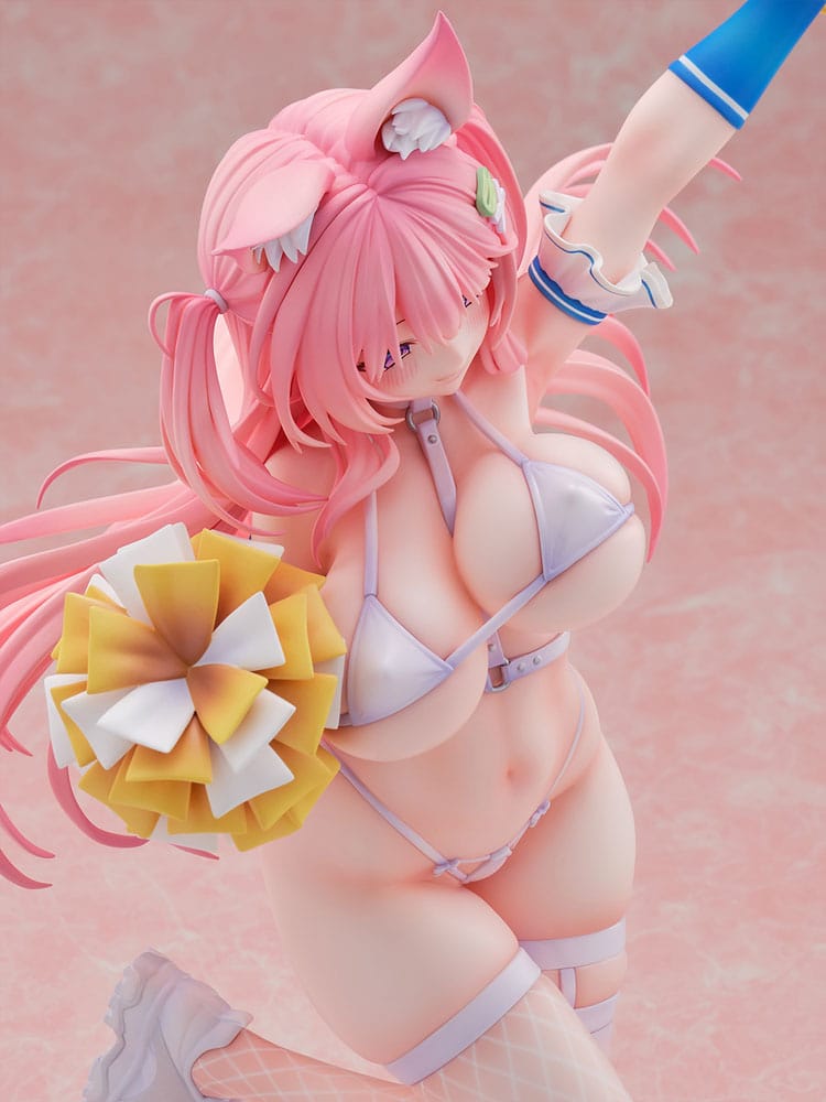 Original Character Statue 1/5 Kemomimi Cheer Girl illustration by Yatanuki Kei DX Version 35 cm