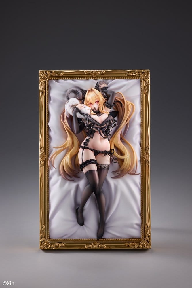 Original Character PVC Figure 1/7 Stella Black Cat Ver. Illustrated by Xin 27 cm