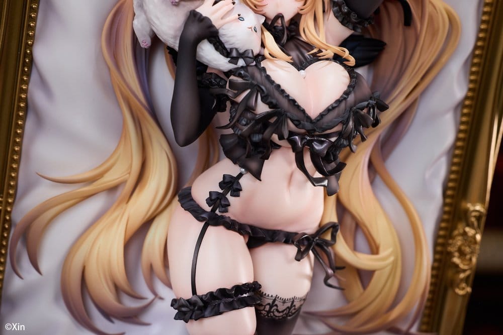 Original Character PVC Figure 1/7 Stella Black Cat Ver. Illustrated by Xin 27 cm