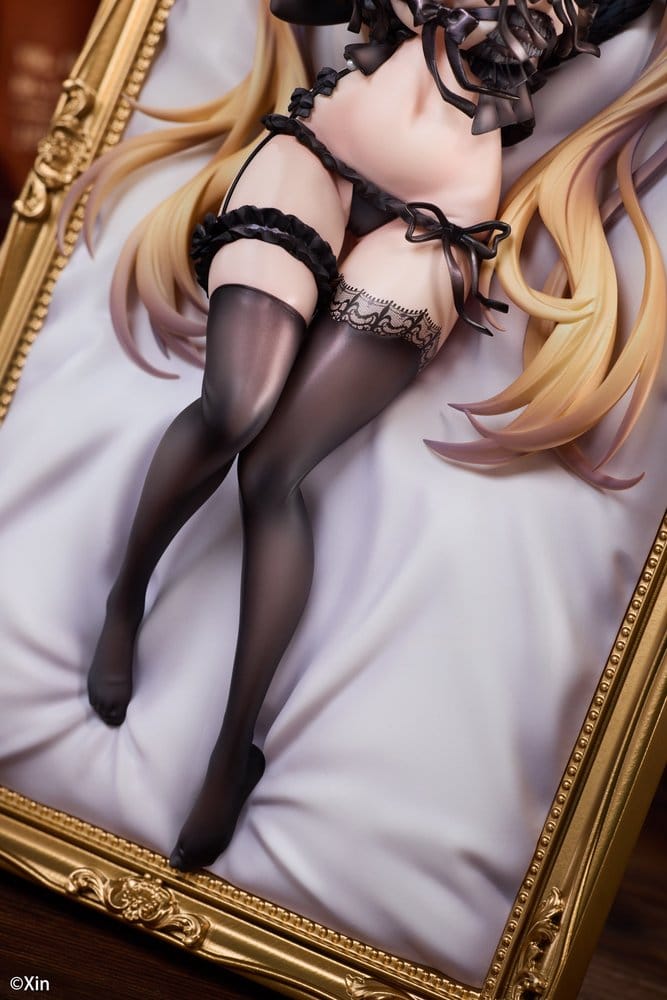 Original Character PVC Figure 1/7 Stella Black Cat Ver. Deluxe Edition 27 cm