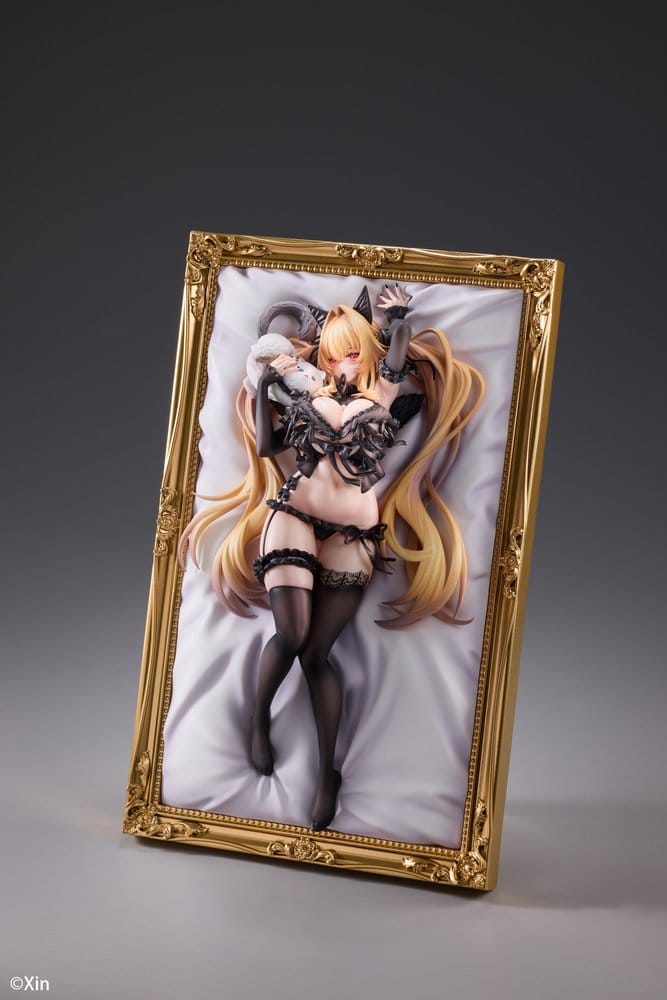 Original Character PVC Figure 1/7 Stella Black Cat Ver. Deluxe Edition 27 cm
