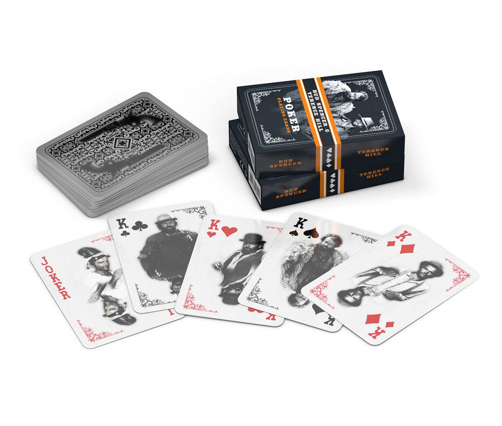 Bud Spencer e Terence Hill Poker Carte da gioco Western