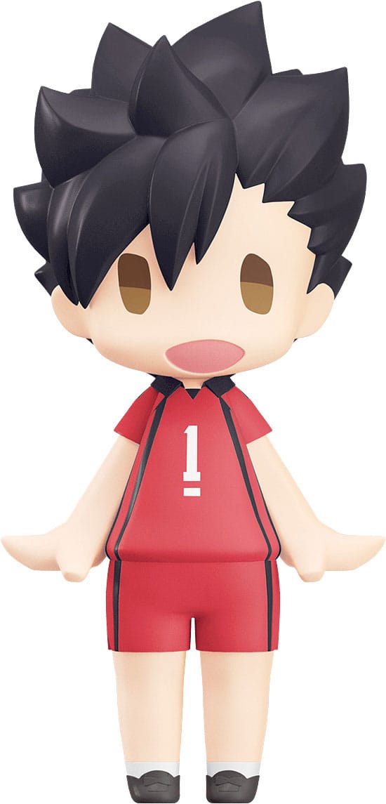 Haikyu!! HELLO! GOOD SMILE Action Figure Tetsuro Kuroo 10 cm