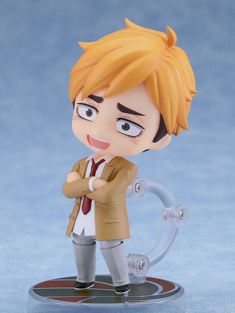 Haikyu!! Action figure Nendoroid Atsumu Miya uniforme scolastica Ver. 10 centimetri