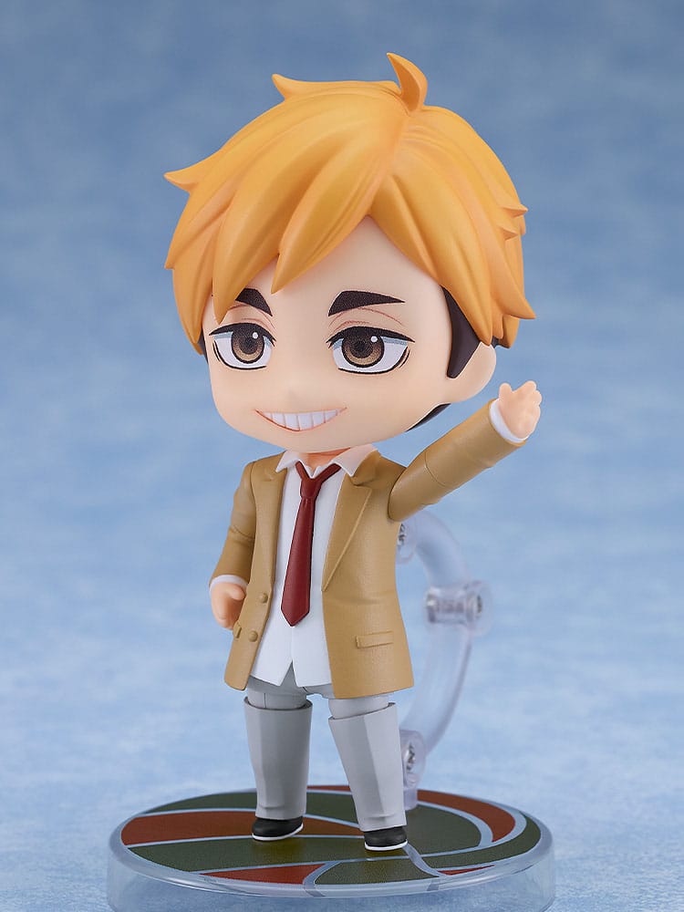 Haikyu!! Action figure Nendoroid Atsumu Miya uniforme scolastica Ver. 10 centimetri