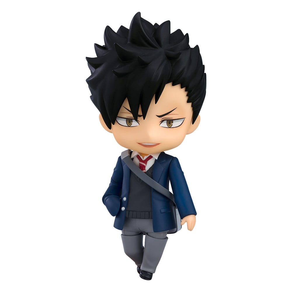 Haikyu!! Action figure Nendoroid Tetsuro Kuroo uniforme scolastica Ver. 10 centimetri