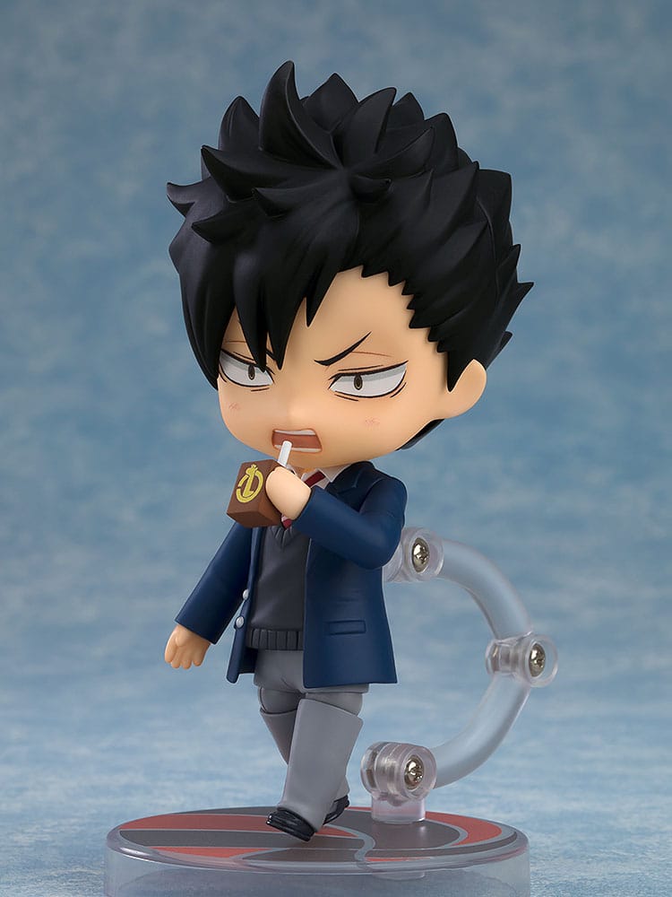 Haikyu!! Action figure Nendoroid Tetsuro Kuroo uniforme scolastica Ver. 10 centimetri