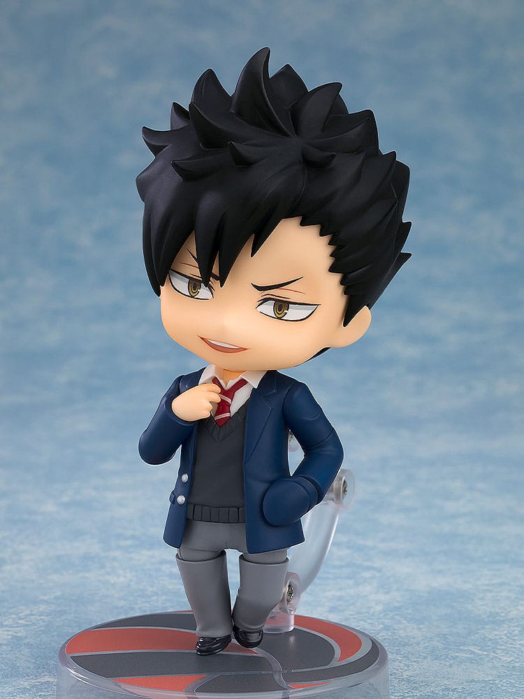 Haikyu!! Action figure Nendoroid Tetsuro Kuroo uniforme scolastica Ver. 10 centimetri