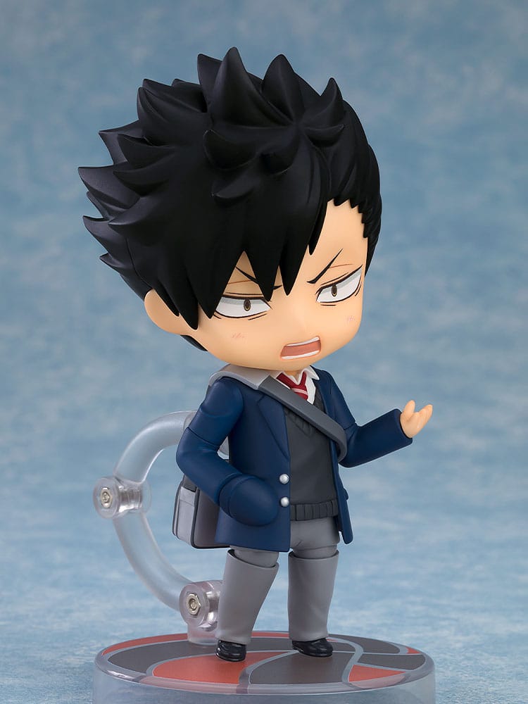 Haikyu!! Action figure Nendoroid Tetsuro Kuroo uniforme scolastica Ver. 10 centimetri