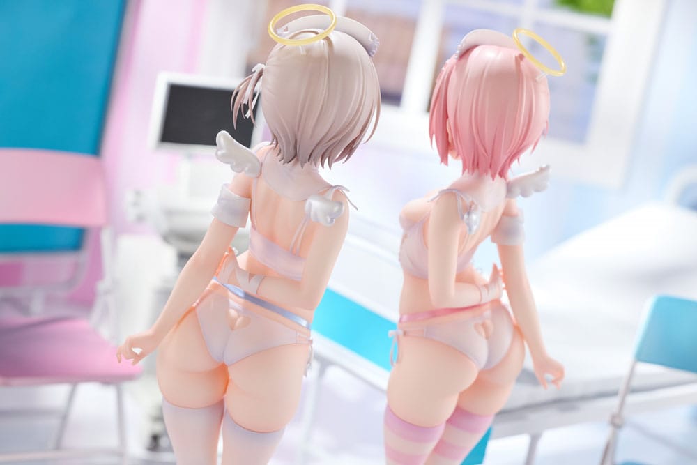 Original Character Statue 1/6 Suzu & Nagi Illustrated by Kuma 4-gou Set Edition 27 cm