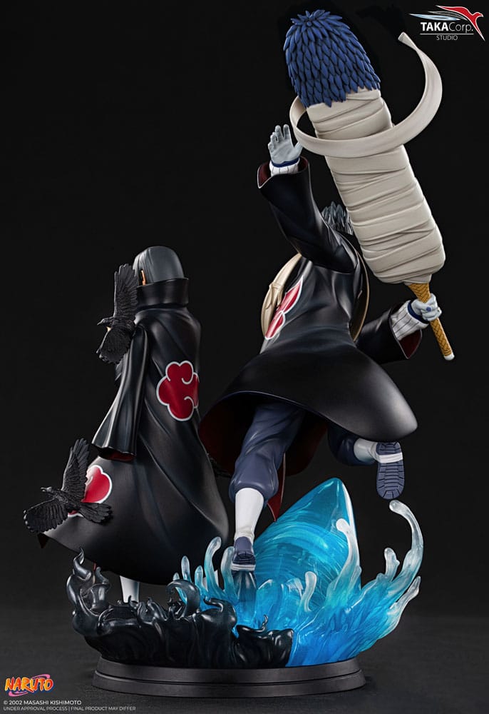 Statua Naruto Shippuden Itachi e Kisame 30 cm
