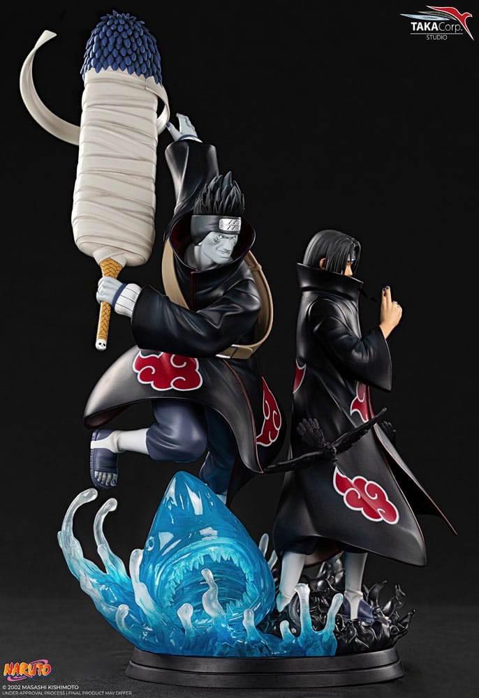 Statua Naruto Shippuden Itachi e Kisame 30 cm