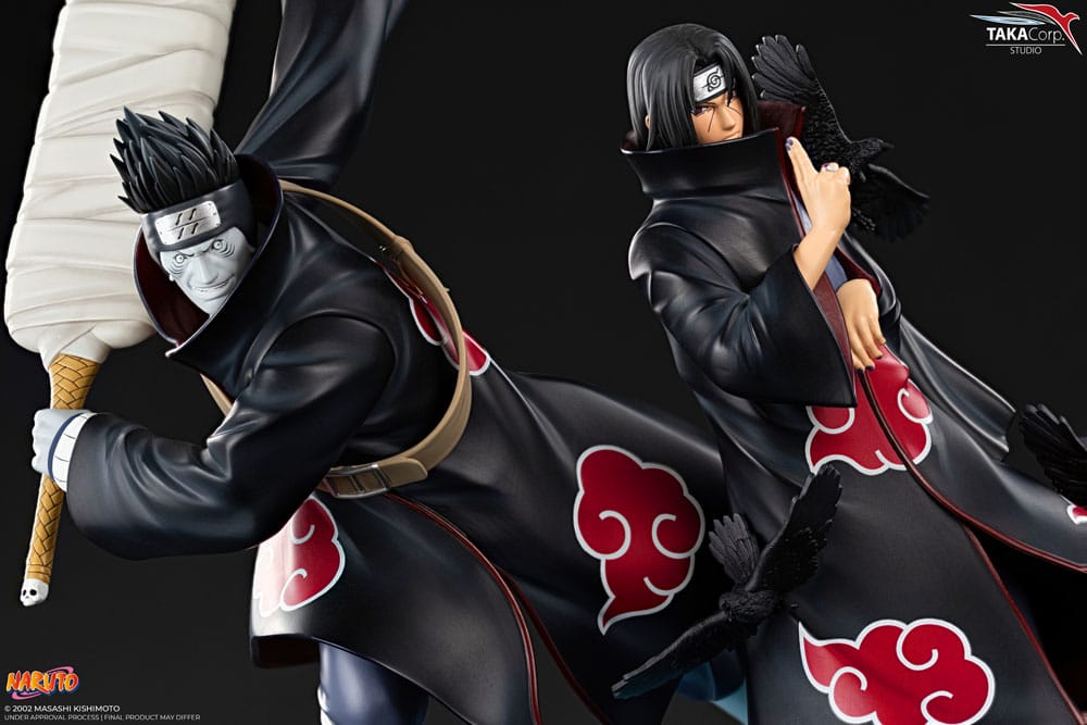 Statua Naruto Shippuden Itachi e Kisame 30 cm