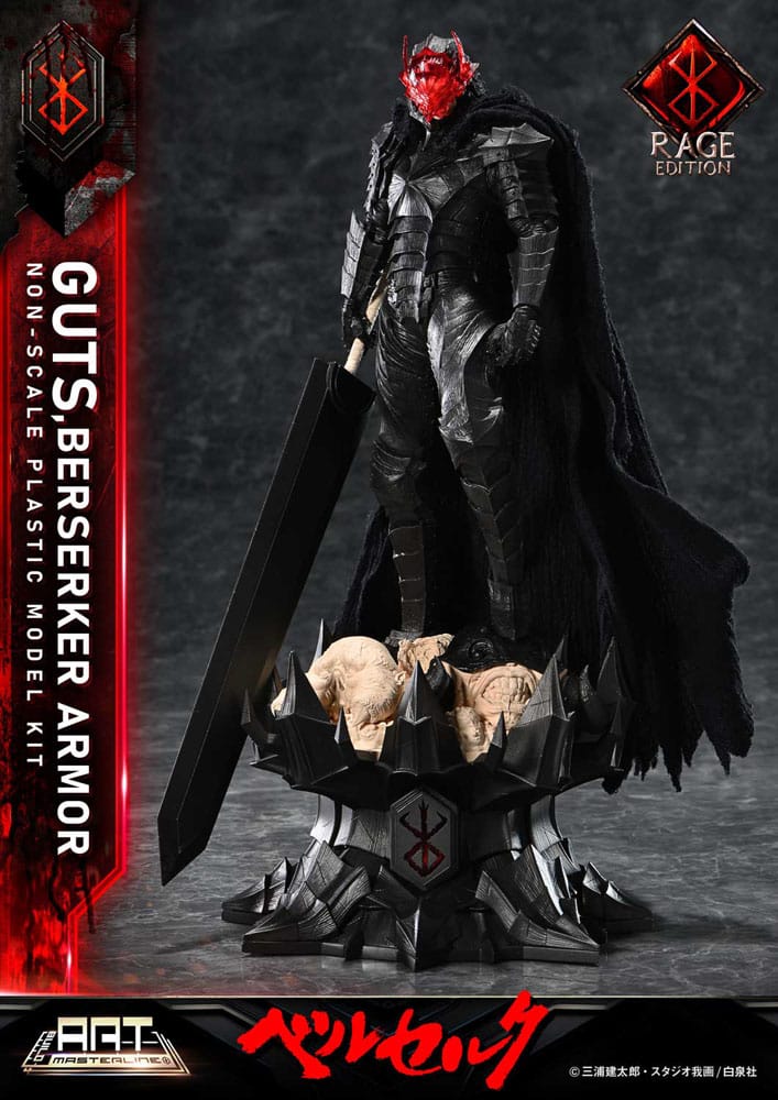 Berserk Plastic Build Art Masterline Model Kit Guts Berserker Armor Rage 30 cm