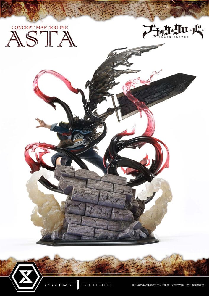 Statua della serie Masterline di Black Clover Concept 1/6 Asta Exclusive Ver. 50 centimetri