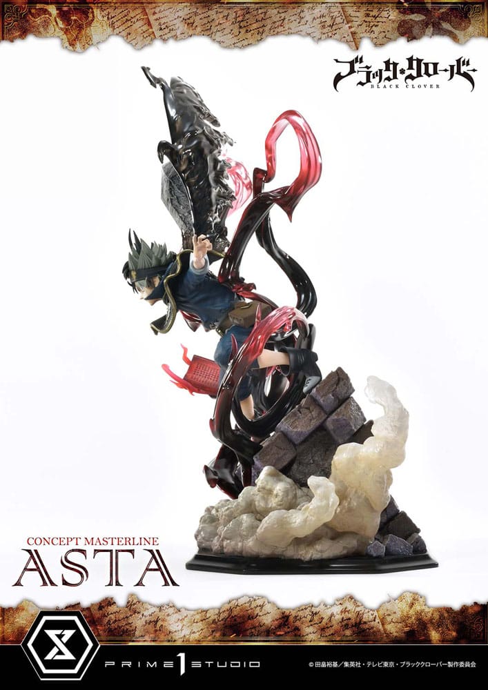 Statua della serie Masterline di Black Clover Concept 1/6 Asta Exclusive Ver. 50 centimetri