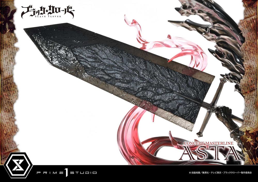 Statua della serie Masterline di Black Clover Concept 1/6 Asta Exclusive Ver. 50 centimetri