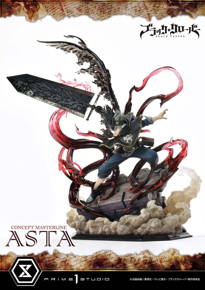 Statua della serie Masterline di Black Clover Concept 1/6 Asta Exclusive Ver. 50 centimetri