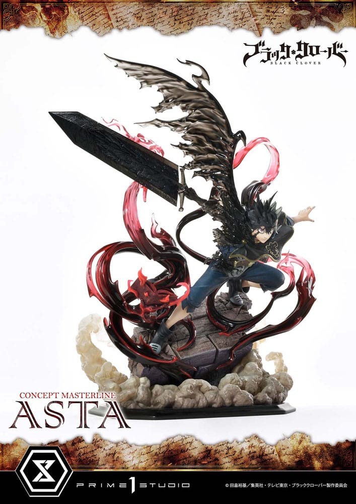 Statua della serie Masterline di Black Clover Concept 1/6 Asta Exclusive Ver. 50 centimetri