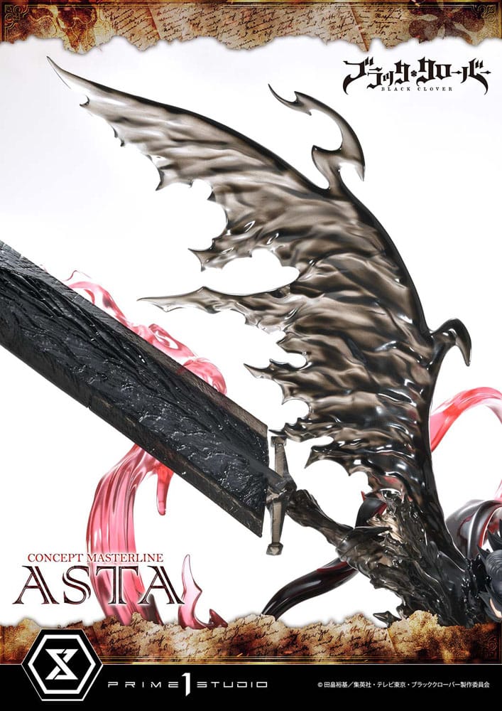 Statua della serie Masterline di Black Clover Concept 1/6 Asta Exclusive Ver. 50 centimetri