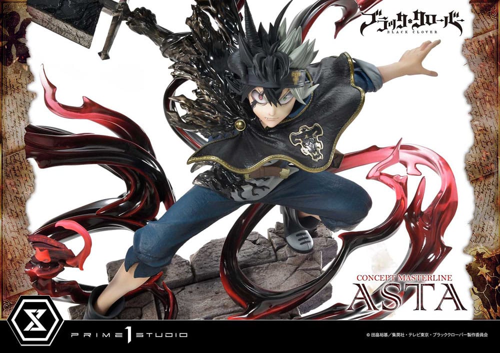 Statua della serie Masterline di Black Clover Concept 1/6 Asta Exclusive Ver. 50 centimetri