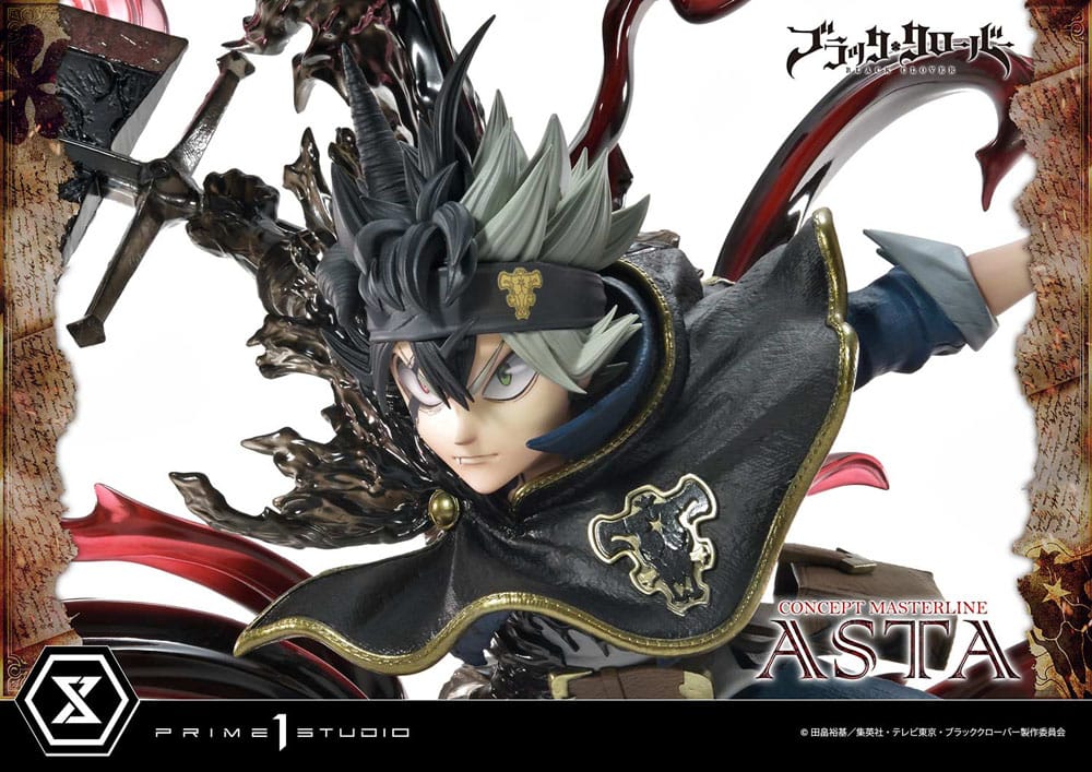 Statua della serie Masterline di Black Clover Concept 1/6 Asta Exclusive Ver. 50 centimetri