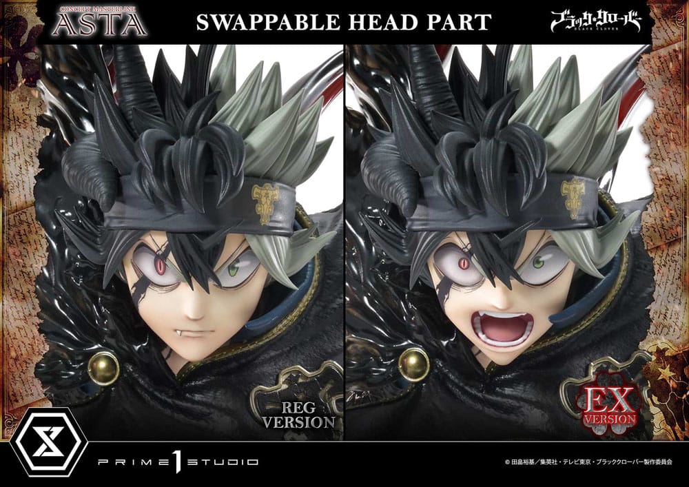 Statua della serie Masterline di Black Clover Concept 1/6 Asta Exclusive Ver. 50 centimetri