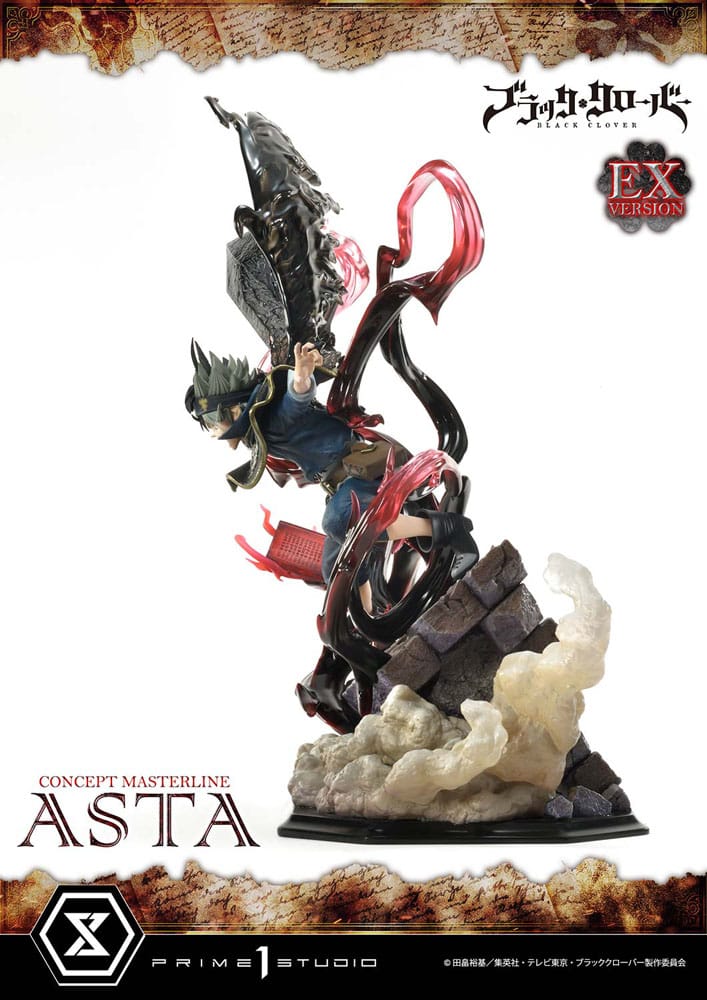 Statua della serie Masterline di Black Clover Concept 1/6 Asta Exclusive Ver. 50 centimetri