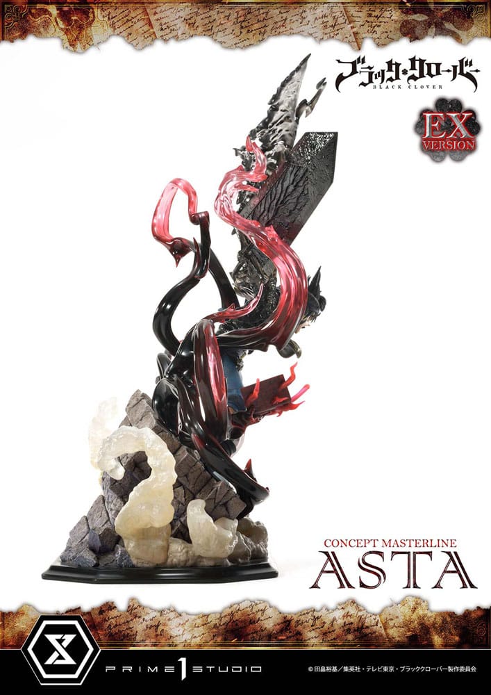Statua della serie Masterline di Black Clover Concept 1/6 Asta Exclusive Bonus Ver. 50 centimetri