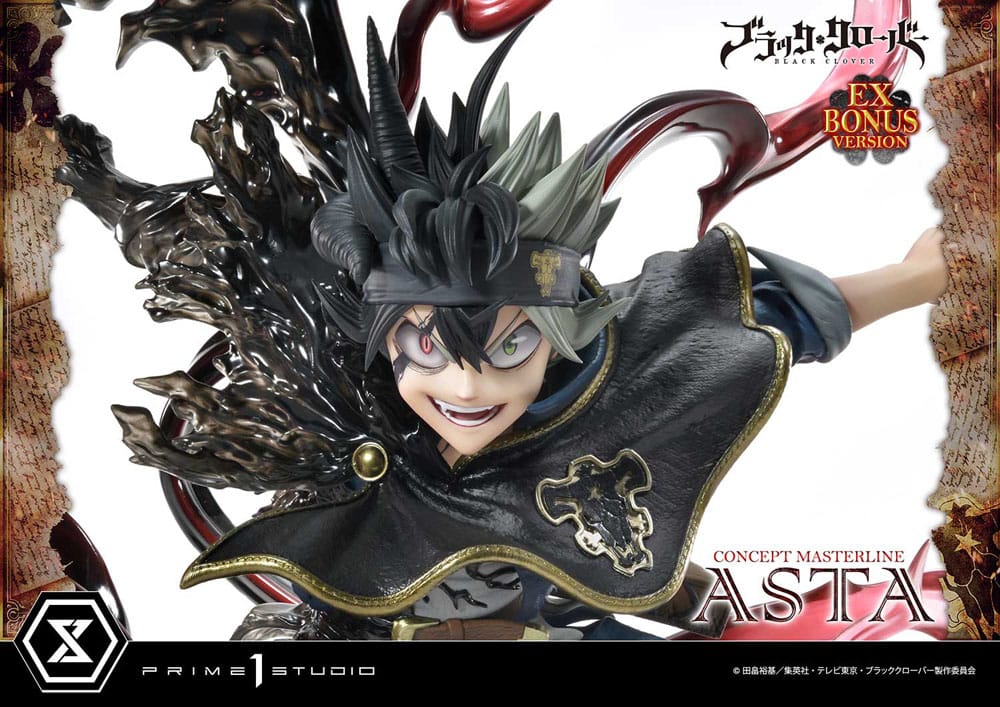 Statua della serie Masterline di Black Clover Concept 1/6 Asta Exclusive Bonus Ver. 50 centimetri
