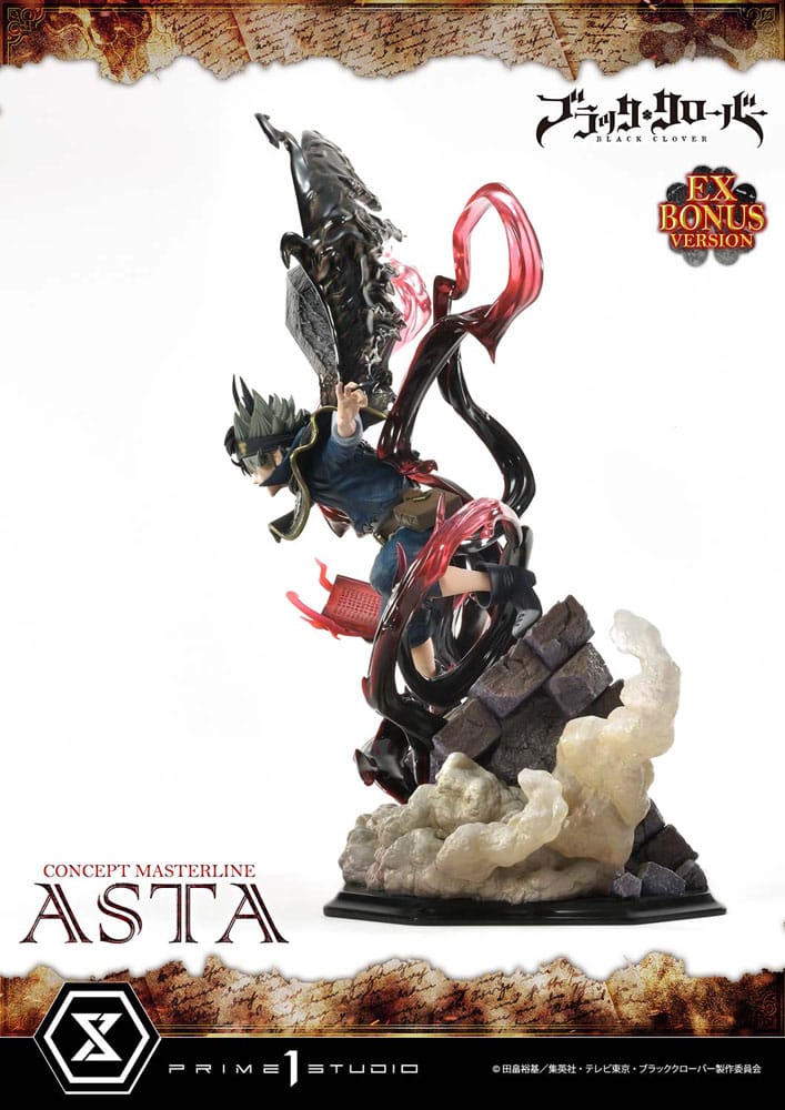 Statua della serie Masterline di Black Clover Concept 1/6 Asta Exclusive Bonus Ver. 50 centimetri